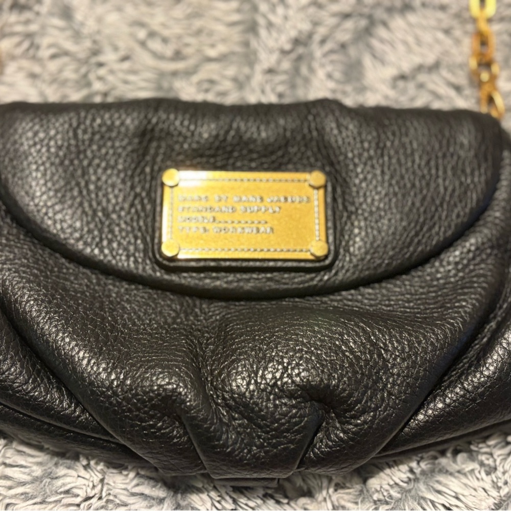 Brand new Marc Jacobs black leather purse!
